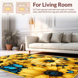 Cozy Earthy Floral Circular Style(Yellow)