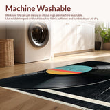 Retro Monochrome Vinyl Aesthetic(Black)