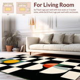 Chic Monochrome Abstract Aesthetic(Black)