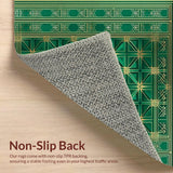 Abstract Gold Gray Fusion(Green)
