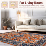 Chic Retro Geometric Color Palette(Orange)