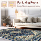 Intricate Floral Ogee Style(Blue)