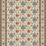 Artful Vintage Flower Composition(Ivory)