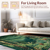 Artful Retro Animal Shapes(Green)