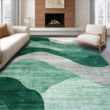 Dynamic Light Blue Linear Arrangement(Green)