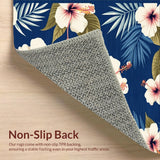 Trendy Navy Floral Composition(Blue)