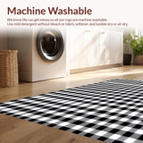 Chic Monochrome Patterned Style(Black)