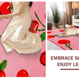 Lively Retro Fruit Arrangement(Pink)