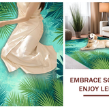 Tropical Floral Mosaic Aesthetic(Green)