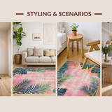 Modern Artistic Tribal Composition(Pink)