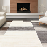 Artful Cream Medallion Layout(Beige)