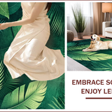 Lush Tropical Leaf Motif(Green)