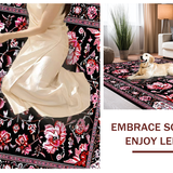 Minimalist Elegant Floral Touch(Black)