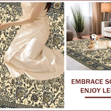 Paisley Traditional Rubberback(Beige)