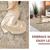 Artistic Abstract Patterned Texture(Beige)