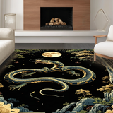 Chic Witchy Serpent Illustration(Black)