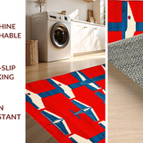 Retro American Flag Motif(Red)