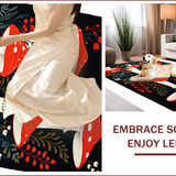 Whimsical Mushroom Motif Delight(Red)