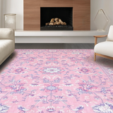 Charming Plush Geometric Touch(Pink)