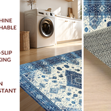Luxurious Tiled Floral Aesthetic(Blue)