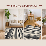 Minimalist Monochrome Graphic Motif(Black)