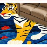 Artful Multicolor Ethnic(Blue)