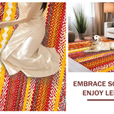 Artisan Multihued Decorative(Red)