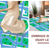 Colorful Traffic Themed Learning(Blue)