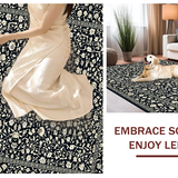 Chic Cream Geometric Fusion(Black)