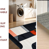 Artful Modern Distressed Texture(Black)