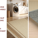 Sophisticated Neutral Herringbone Layout(Beige)
