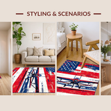 Classic Retro Flight Decor Style(Red)