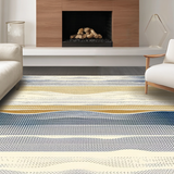 Artistic Abstract Creamy Waves(Beige)