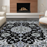 Timeless Floral Lattice Aesthetic(Black)