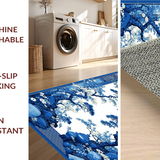 Sophisticated Blue Toned Lattice Style(Blue)