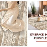 Stylish Layered Diamond Motif(Beige)