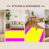 Cheerful Bold Shape Fusion(Yellow)