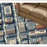 Educational City Life Play for Kids(Gray)