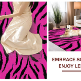 Vibrant Pink Abstract Art Inspiration(Pink)