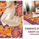 Playful Bright Patterned Bliss(Orange)