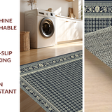 Chic Geometric Monochrome Aesthetic(Blue)
