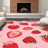 Modern Strawberry Graphic Design(Pink)