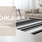 Modern Monochrome Geometric Layout(Gray)