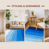 Minimalist Stylish Watercolor Blend(Blue)