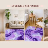Artistic Fluid Color Blend(Purple)