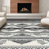 Minimalist Gray Trellis Design Style(Black)