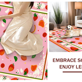 Joyful Cartoon Fruit Inspired Decor(Pink)