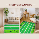 Charming Urban Runway Decorative(Green)