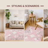 Vibrant Abstract Cozy Design(Pink)