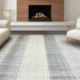 Artful Striped Motif with Flair(Gray)